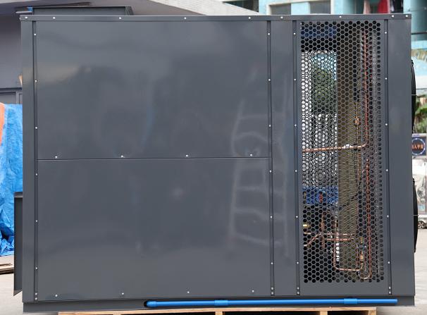 使用空氣能熱泵烘干機設備可以完成除濕量大的工作