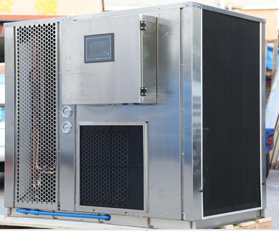 烘干機在風機的抽力作用